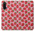 S3719 Modèle de fraise Etui Coque Housse pour OnePlus Nord CE 5G