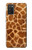 S0422 girafe Peau Etui Coque Housse pour Samsung Galaxy A03S