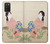 S0889 Japon Kimono Etui Coque Housse pour Samsung Galaxy A03S