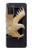 S1383 Sculpture papier Aigle Etui Coque Housse pour Samsung Galaxy A03S