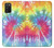 S1697 Tie Dye coloré imprimé graphique Etui Coque Housse pour Samsung Galaxy A03S