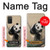 S2210 Peinture Art Panda Fluffy Etui Coque Housse pour Samsung Galaxy A03S