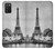 S2350 Vieille Tour Eiffel Paris Etui Coque Housse pour Samsung Galaxy A03S