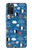 S2572 Motif Marin Penguin Etui Coque Housse pour Samsung Galaxy A03S
