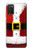 S2846 Costume de Noël Père Noël Rouge Etui Coque Housse pour Samsung Galaxy A03S