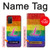 S2900 Arc en ciel LGBT Fierté lesbienne Drapeau Etui Coque Housse pour Samsung Galaxy A03S