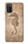 S3214 Hippocampe squelette Fossile Etui Coque Housse pour Samsung Galaxy A03S