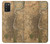 S3230 Carte de Londres millésimé Etui Coque Housse pour Samsung Galaxy A03S
