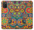 S3272 Motif coloré Etui Coque Housse pour Samsung Galaxy A03S