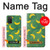 S3286 Motif banane Etui Coque Housse pour Samsung Galaxy A03S