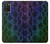 S3366 Arc en ciel Python graphique Imprimer Peau Etui Coque Housse pour Samsung Galaxy A03S