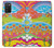 S3407 hippie Art Etui Coque Housse pour Samsung Galaxy A03S