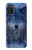 S3410 Loup Dream Catcher Etui Coque Housse pour Samsung Galaxy A03S