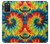 S3459 tie Dye Etui Coque Housse pour Samsung Galaxy A03S