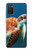 S3497 Vert tortue de mer Etui Coque Housse pour Samsung Galaxy A03S