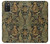 S3661 William Morris Forest Velvet Etui Coque Housse pour Samsung Galaxy A03S