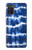 S3671 Tie Dye bleu Etui Coque Housse pour Samsung Galaxy A03S