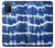 S3671 Tie Dye bleu Etui Coque Housse pour Samsung Galaxy A03S