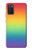 S3698 Drapeau de fierté LGBT Etui Coque Housse pour Samsung Galaxy A03S