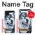 S0123 Loup blanc Etui Coque Housse pour Samsung Galaxy A22 4G