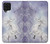 S1134 Cheval Blanc Licorne Etui Coque Housse pour Samsung Galaxy A22 4G