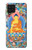 S1256 Peinture Bouddha Etui Coque Housse pour Samsung Galaxy A22 4G