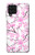 S1972 Sakura fleur de Cerisiers Etui Coque Housse pour Samsung Galaxy A22 4G