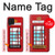 S2059 Angleterre britannique Cabine téléphonique Minimaliste Etui Coque Housse pour Samsung Galaxy A22 4G