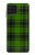 S2373 Motif vert Tartan Etui Coque Housse pour Samsung Galaxy A22 4G