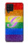 S2899 Arc en ciel LGBT Gay Pride Drapeau Etui Coque Housse pour Samsung Galaxy A22 4G