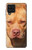 S2903 Chien américain Pitbull Etui Coque Housse pour Samsung Galaxy A22 4G