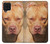 S2903 Chien américain Pitbull Etui Coque Housse pour Samsung Galaxy A22 4G