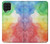 S2945 Aquarelle colorée Etui Coque Housse pour Samsung Galaxy A22 4G