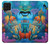 S3227 Monde sous-marin Dessin animé Etui Coque Housse pour Samsung Galaxy A22 4G