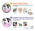 S3257 Vache Dessin animé Etui Coque Housse pour Samsung Galaxy A22 4G