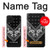 S3363 Motif Bandana Noir Etui Coque Housse pour Samsung Galaxy A22 4G