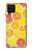 S3408 citron Etui Coque Housse pour Samsung Galaxy A22 4G