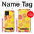 S3408 citron Etui Coque Housse pour Samsung Galaxy A22 4G