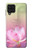 S3511 Fleur de lotus Bouddhisme Etui Coque Housse pour Samsung Galaxy A22 4G