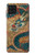 S3541 Peinture Dragon Nuage Etui Coque Housse pour Samsung Galaxy A22 4G
