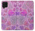 S3710 Coeur d'amour rose Etui Coque Housse pour Samsung Galaxy A22 4G