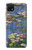 S0997 Claude Monet Nymphéas Etui Coque Housse pour Samsung Galaxy A22 5G