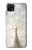 S1980 blanc Paon Etui Coque Housse pour Samsung Galaxy A22 5G