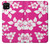 S2246 Motif rose Hawai Hibiscus Etui Coque Housse pour Samsung Galaxy A22 5G