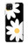 S2315 Fleurs de marguerite blanche Etui Coque Housse pour Samsung Galaxy A22 5G