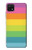 S2363 Arc en ciel Motif Etui Coque Housse pour Samsung Galaxy A22 5G