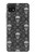 S2371 Crâne Motif monochrome Millésime Etui Coque Housse pour Samsung Galaxy A22 5G