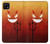 S2454 Rouge mignon petit diable Dessin animé Etui Coque Housse pour Samsung Galaxy A22 5G