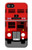S2058 England British Double Decker Bus Etui Coque Housse pour iPhone 5 5S SE