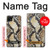 S2703 Serpent Texture Imprimé graphique Peau Etui Coque Housse pour Samsung Galaxy A22 5G